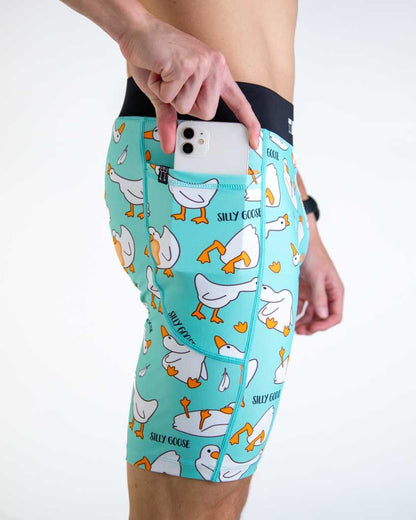 Men's Silly Goose 8" Half Tights