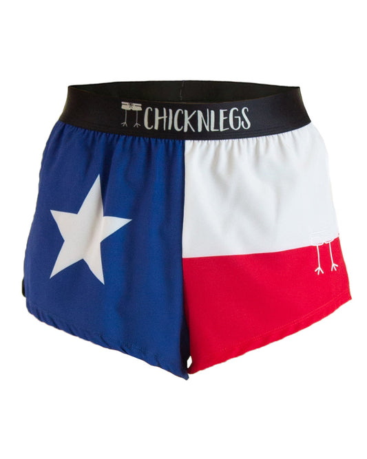 Men's Texas Flag 2" Split Shorts