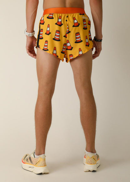 Men's Traffic Cones 2" Split Shorts