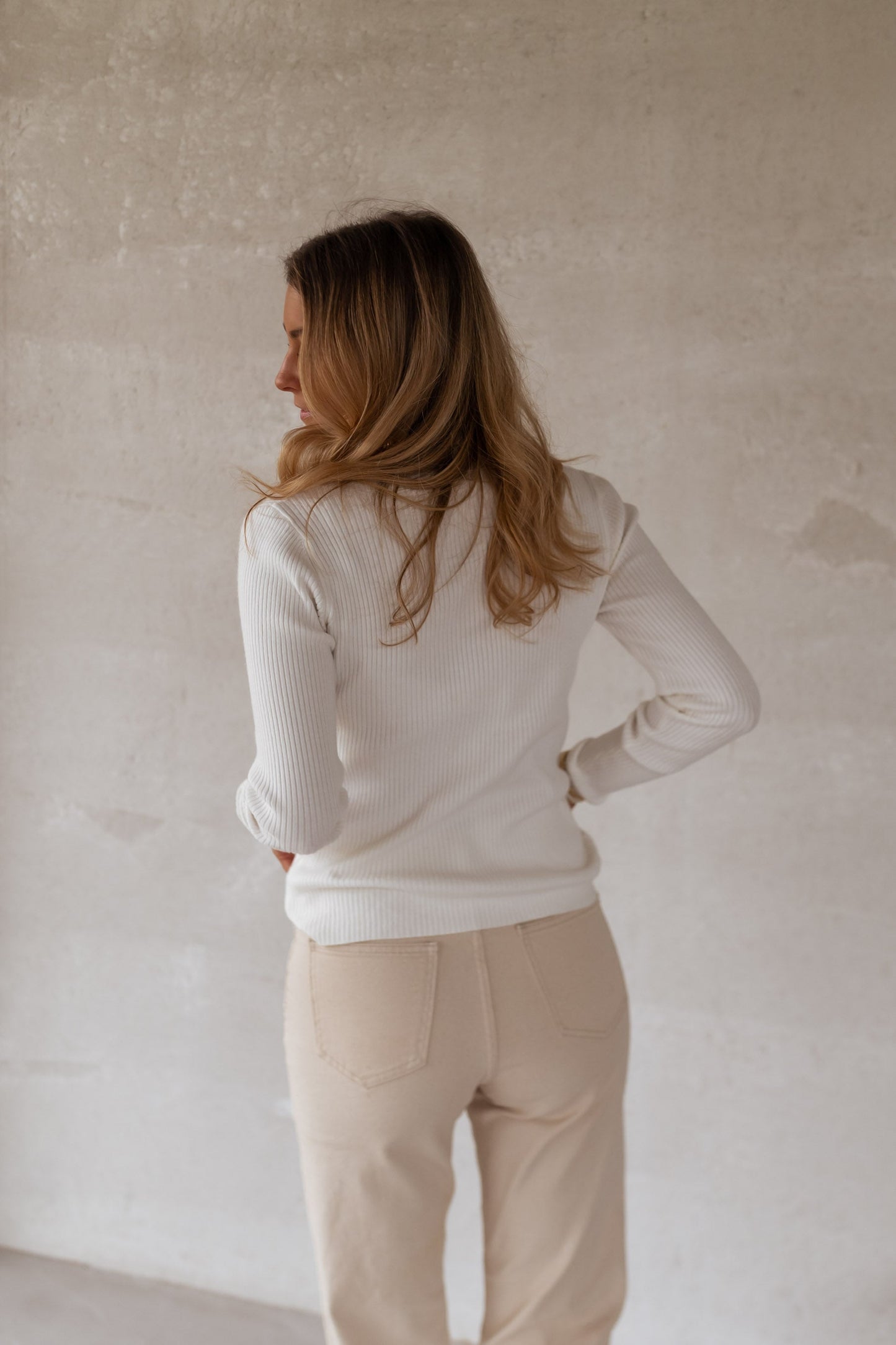 White Provo Sweater