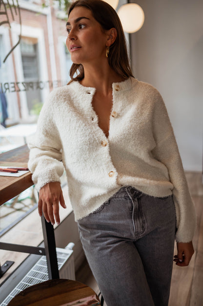 Ecru Gemina Cardigan