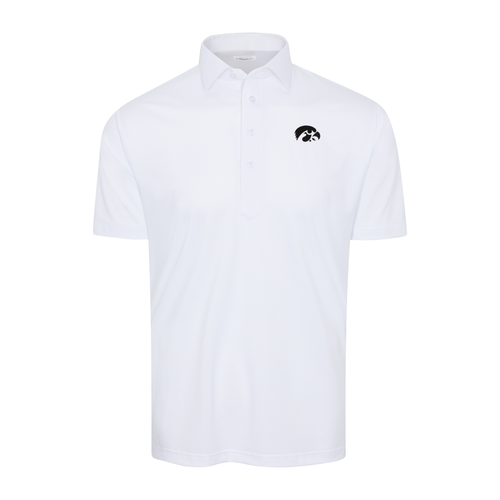 Iowa Semi-Spread Collar Polo White