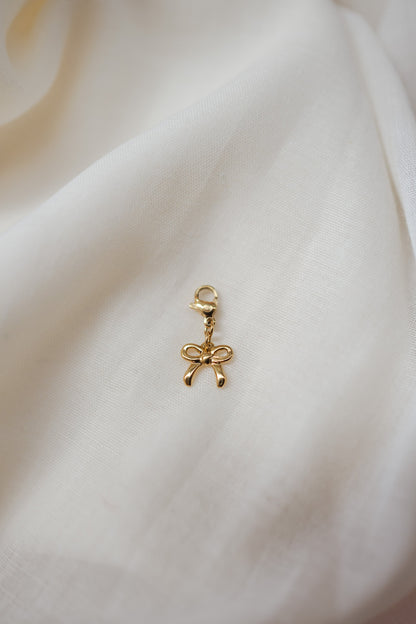 Golden Bow Pendant