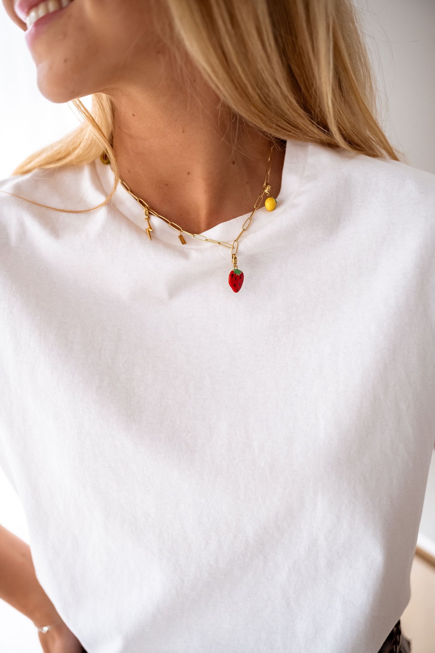 Golden Lightning Pendant