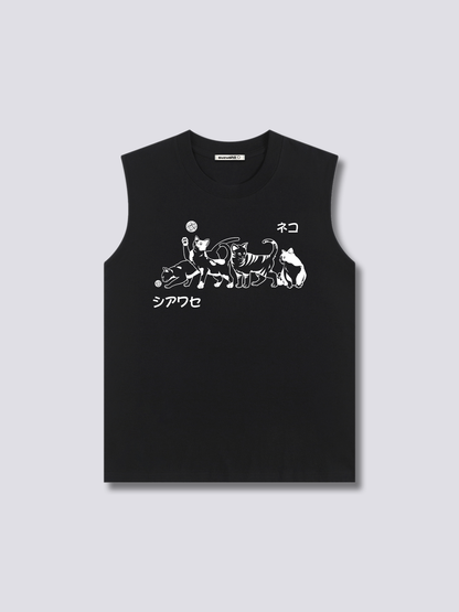 Front Print - Playful Tank Top