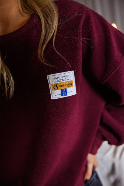 Burgundy Gaella Sweater