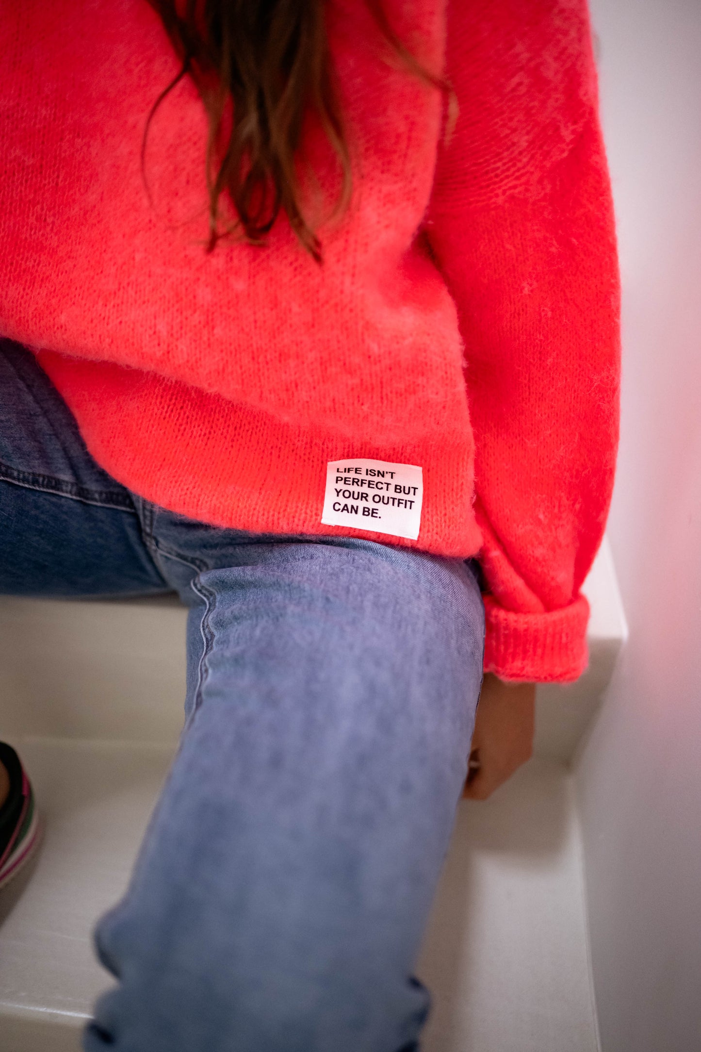 Coral Life Sweater