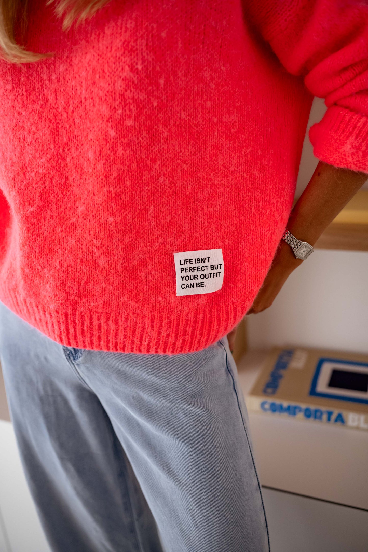 Coral Life Sweater