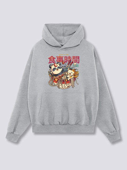Front Print - Ramen Bath Hoodie