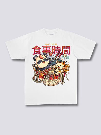 Front Print - Ramen Bath T-Shirt