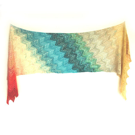ADVENTurer Scarf & Wrap by Ambah O'Brien-Patterns-Alpaca Direct-Alpaca Direct