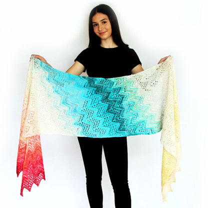 ADVENTurer Scarf & Wrap by Ambah O'Brien-Patterns-Alpaca Direct-Alpaca Direct