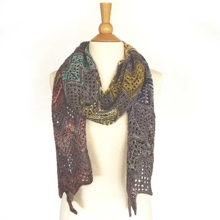 ADVENTurer Scarf & Wrap by Ambah O'Brien-Patterns-Alpaca Direct-Alpaca Direct