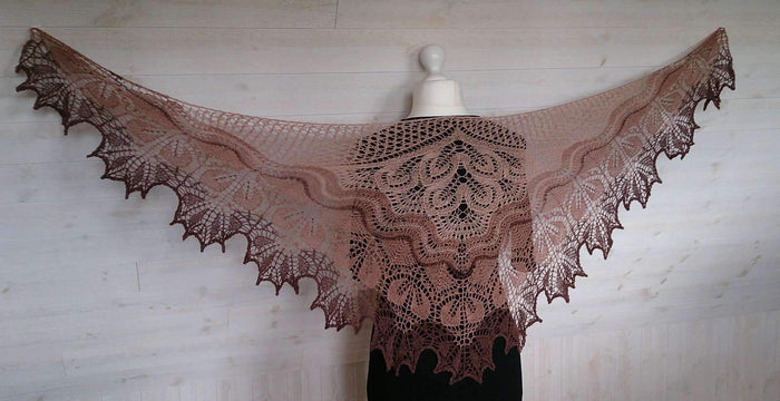 Alberta Shawl by Anne-Lise Maigaard-Patterns-Anne-Lise Maigaard-Alpaca Direct
