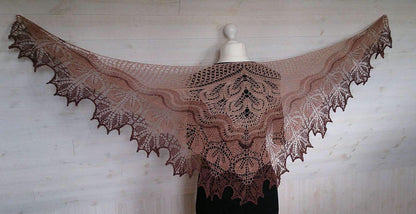 Alberta Shawl by Anne-Lise Maigaard-Patterns-Anne-Lise Maigaard-Alpaca Direct