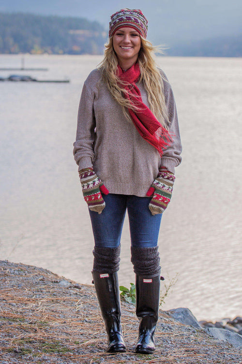 Alpaca Convertible Mittens-Apparel-Alpaca Direct-Alpaca Direct