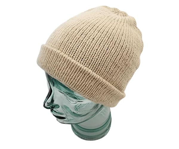 Alpaca Cuffed Hat-Apparel-Alpaca Direct-Ecru-Alpaca Direct