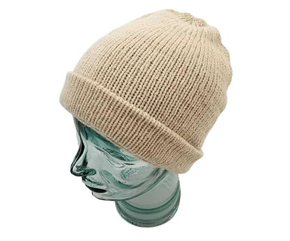 Alpaca Cuffed Hat-Apparel-Alpaca Direct-Ecru-Alpaca Direct