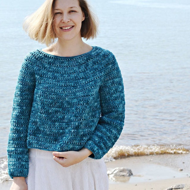 Anemone Sweater by Lena Fedotova-Patterns-Lena Fedotova-Alpaca Direct