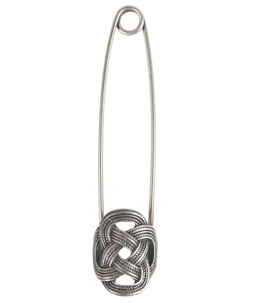 Antique Silver Celtic Knot Kilt Pin-Notions-Bryson-Alpaca Direct