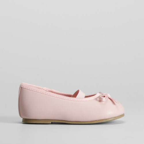 Bailarina bebé básica rosa elástico BACHE