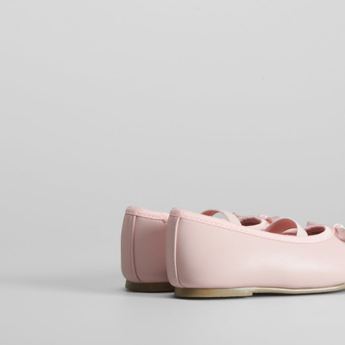Bailarina bebé básica rosa elástico BACHE