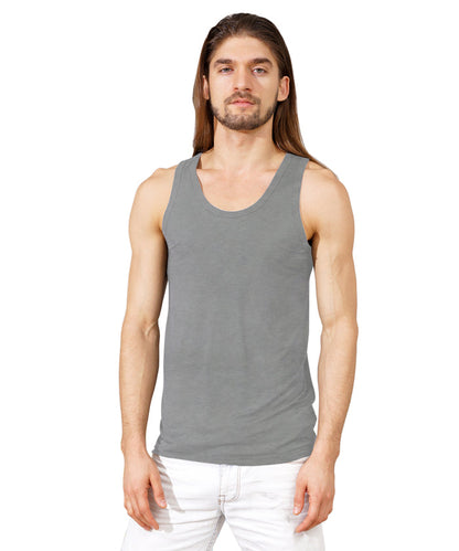Bamboo Men's Tank Top-Apparel-Alpaca Direct-Small-Charcoal-Alpaca Direct