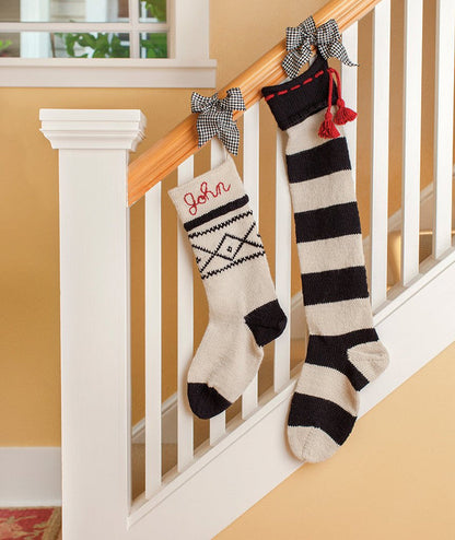Basic Christmas Stocking by Churchmouse Yarns and Teas-Patterns-Churchmouse Yarns-Alpaca Direct