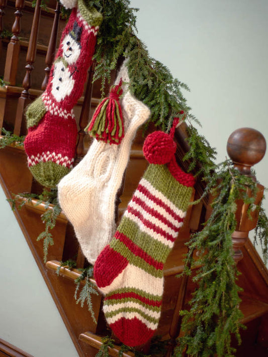 Berroco Macro Holiday Stockings-Patterns-Berroco-Alpaca Direct