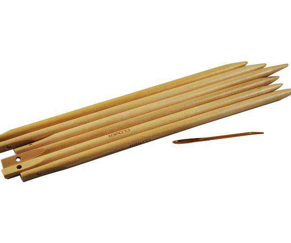 Birch Wood Weaving Sticks-Notions-Bryson-Fine-Alpaca Direct