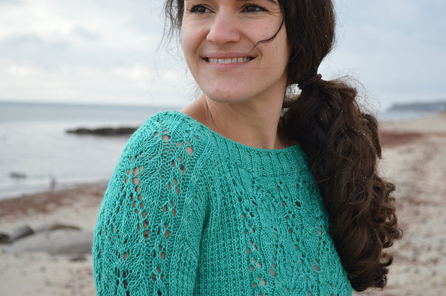 Boheme Pullover by Annie Lupton-Patterns-Alpaca Direct-Alpaca Direct