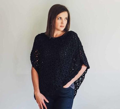 Boho Poncho Pattern by Kraftling-Patterns-Alpaca Direct-Alpaca Direct