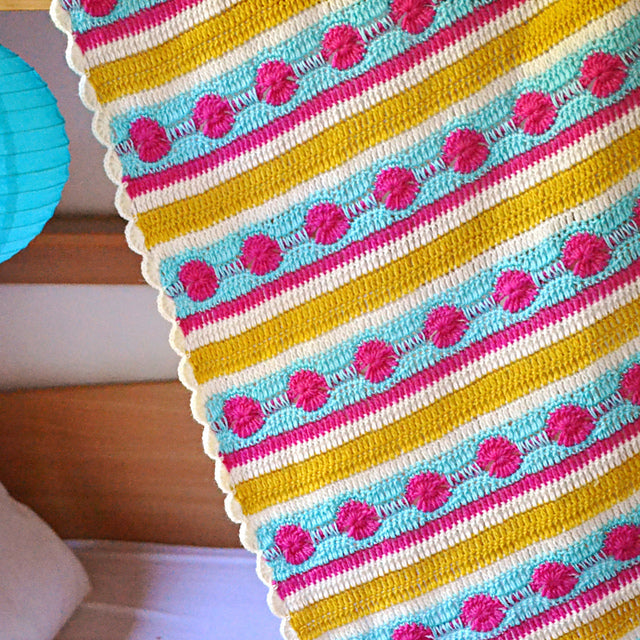 Bonbon Blanket by Lena Fedotova-Patterns-Lena Fedotova-Alpaca Direct