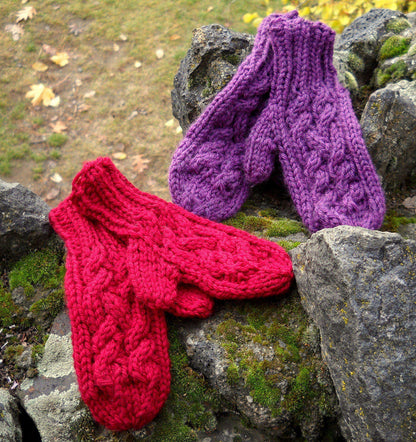 Boreal Hat and Mittens by Meghan Jones *Pattern*-Patterns-Meghan Jones-Alpaca Direct