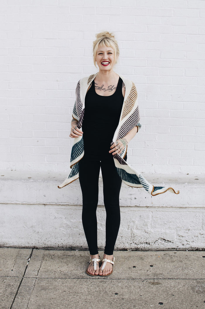 Briochealicious Shawl by Andrea Mowry-Patterns-Alpaca Direct-Alpaca Direct