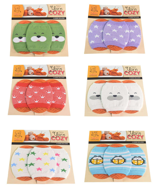 Buffy Ann Designs Yarn Cozy Three Pack-Notions-Bryson-Assorted Styles-Alpaca Direct