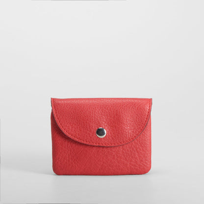 Cartera compacta roja PICCOLA PIU