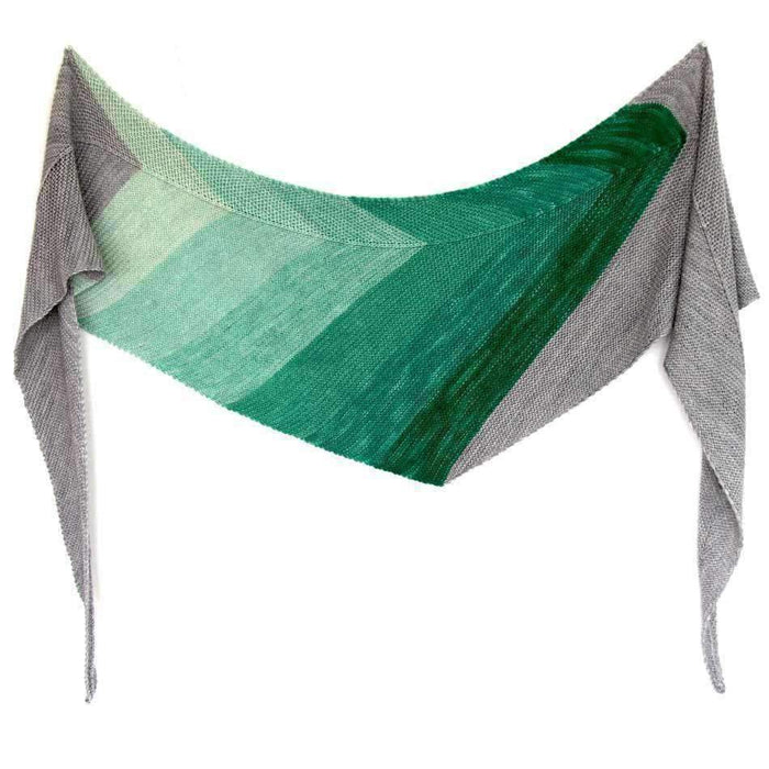 Celadon Shawl by Ambah O'Brien-Patterns-Alpaca Direct-Alpaca Direct