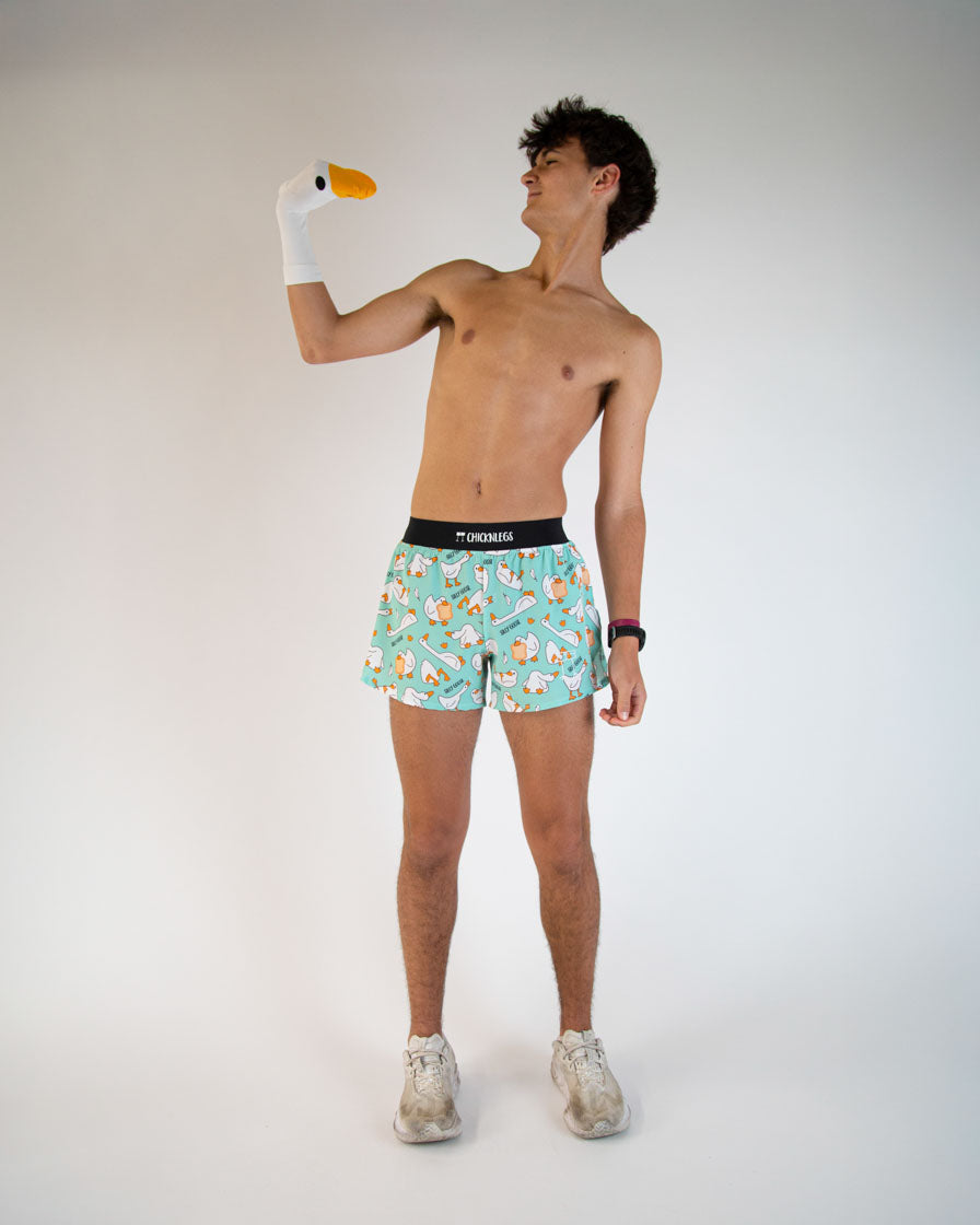 Men's Silly Goose 4" Half Split Shorts