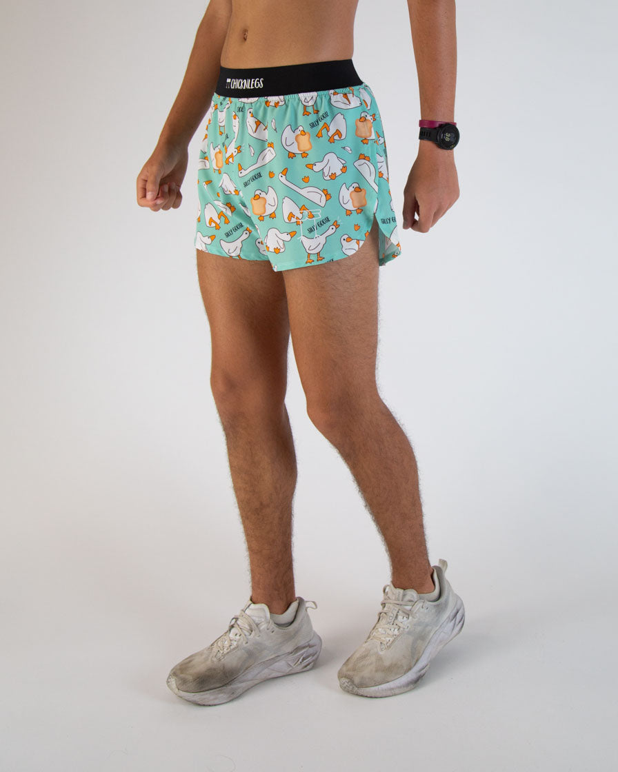 Men's Silly Goose 4" Half Split Shorts