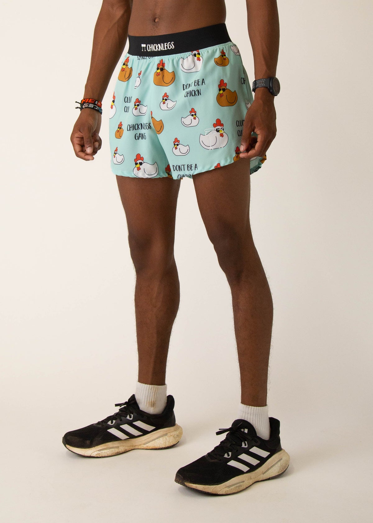 Men's Swaggy Chickns 4" Half Split Shorts