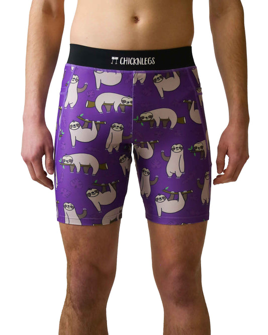 Men's Sloths 8" Half Tights