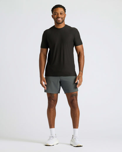 All Black Active Crew Neck 3-Pack