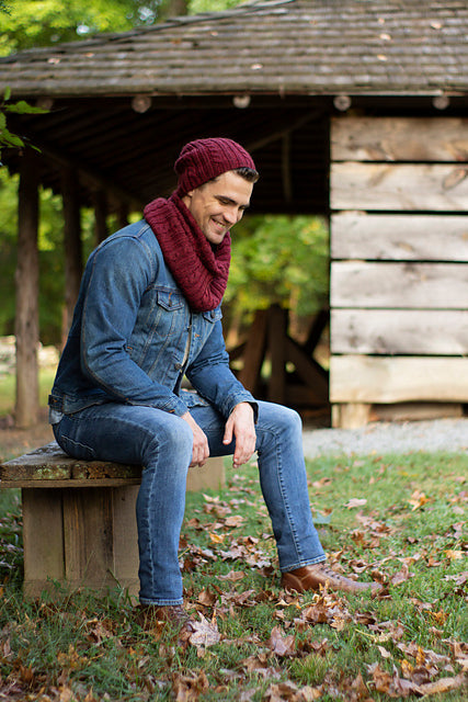Compass Hat & Cowl by Rachel Brockman *Universal Pattern*-Patterns-Universal Yarns-Alpaca Direct