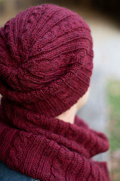 Compass Hat & Cowl by Rachel Brockman *Universal Pattern*-Patterns-Universal Yarns-Alpaca Direct