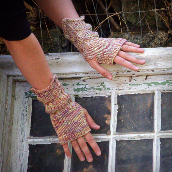 Cottina Fingerless Mitts by Meghan Jones *Pattern*-Patterns-Meghan Jones-Alpaca Direct