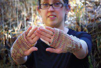 Cottina Fingerless Mitts by Meghan Jones *Pattern*-Patterns-Meghan Jones-Alpaca Direct