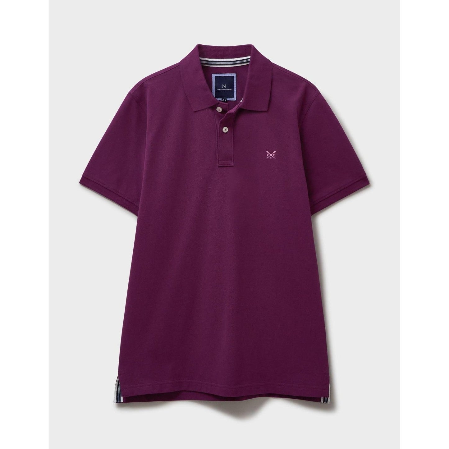 Crew Clothing Mens Classic Pique  Short Sleeve Polo Shirt