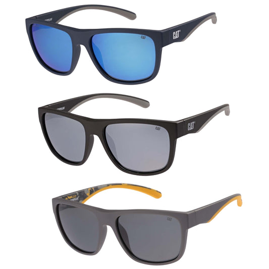 CAT Mens CTS-8032 Polarised Rectangle Sunglasses