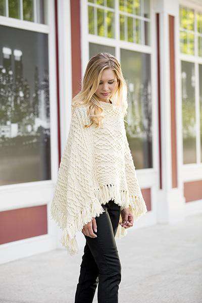 Cumberland Poncho by Amy Gunderson-Patterns-Universal Yarns-Alpaca Direct